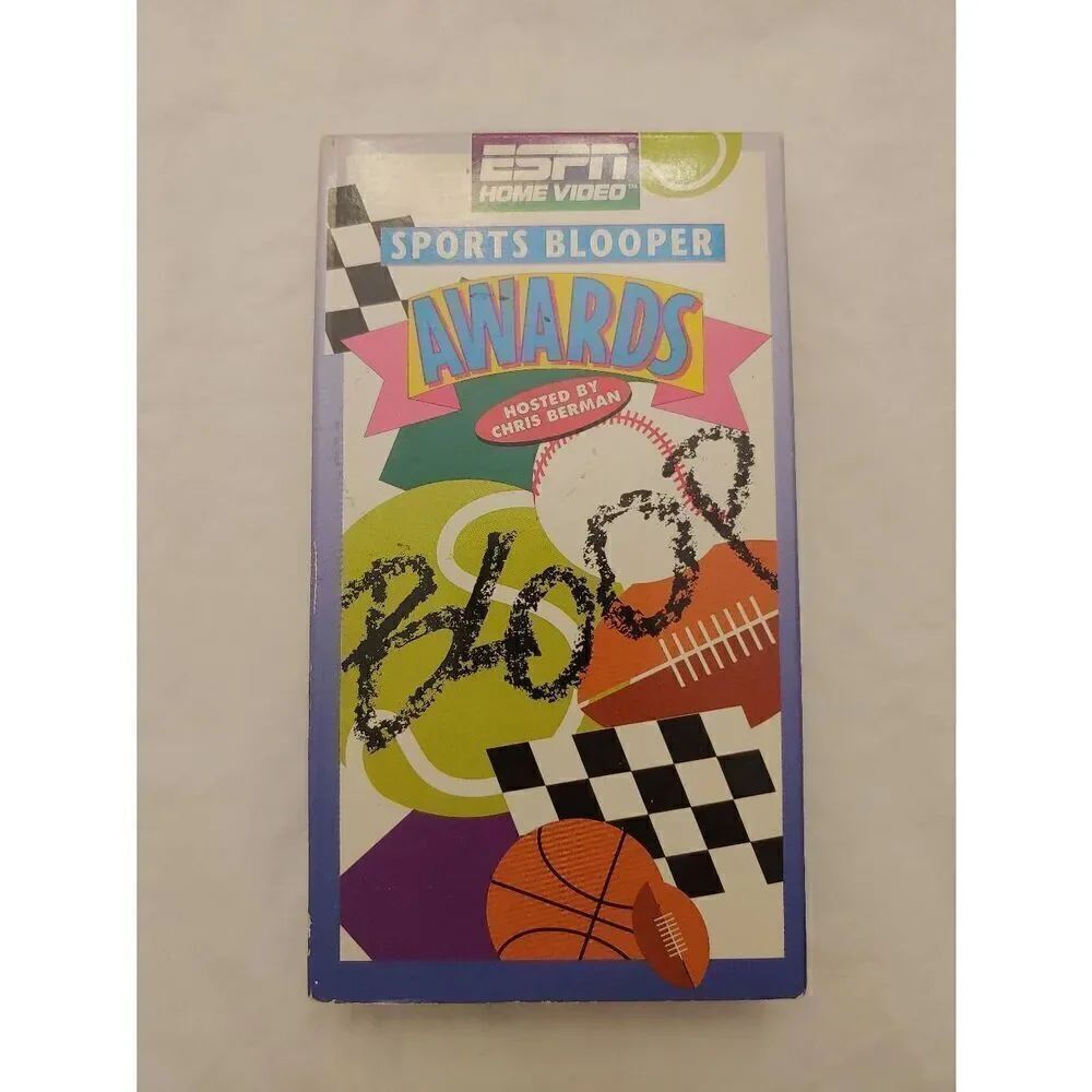 ESPN Home Video Sports Blooper Awards with Chris Berman (VHS, 1990)